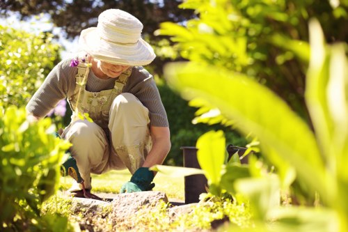 Arborist noting a service concern during review